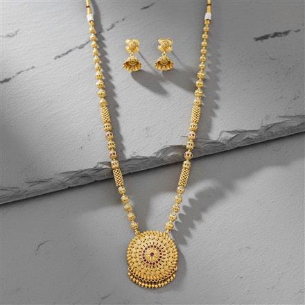 Antique Classic Pendant Set With Gold Plating