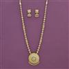 Antique Classic Pendant Set With Gold Plating