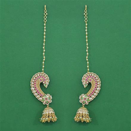 Antique Earcuff With Matte Gold Plating