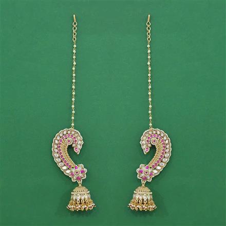 Antique Earcuff With Matte Gold Plating