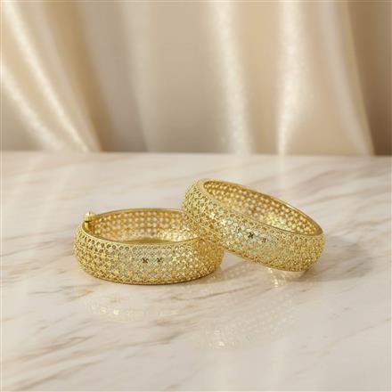 Antique Openable Bangles With Gold Plating