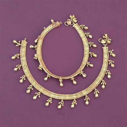 Antique Classic Payal With Gold Plating