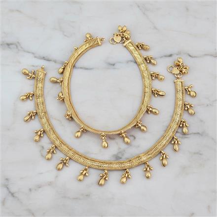 Antique Classic Payal With Gold Plating