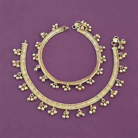 Antique Classic Payal With Gold Plating