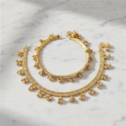 Antique Classic Payal With Gold Plating