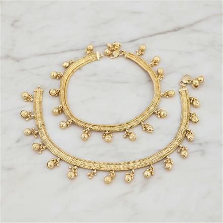 Antique Classic Payal With Gold Plating