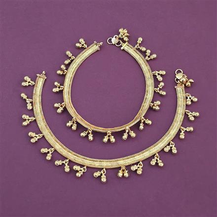 Antique Classic Payal With Gold Plating
