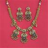 Antique Classic Necklace Set With Gold Plating