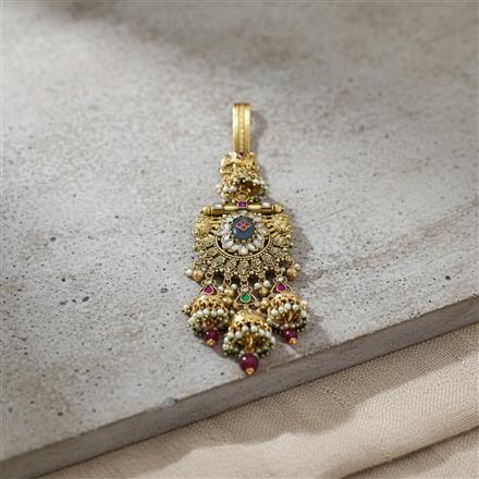 Antique Classic Jhuda With Matte Gold Plating