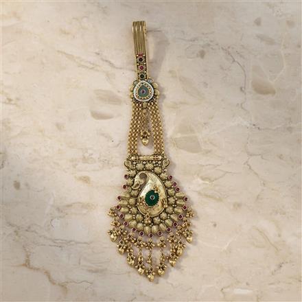 Antique Classic Jhuda With Matte Gold Plating