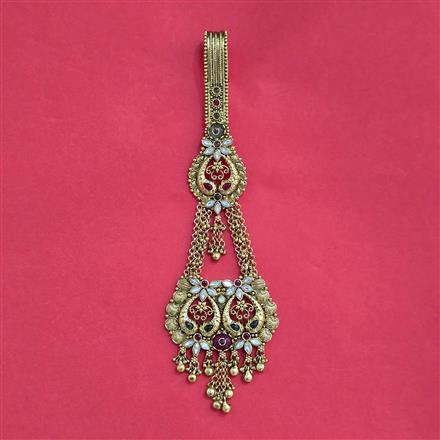 Antique Classic Jhuda With Matte Gold Plating