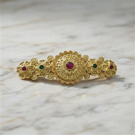 Antique Classic Hair Clip With Gold Plating