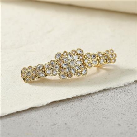 Antique Classic Hair Clip With Gold Plating