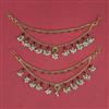 Antique Moti Ear Chain With Gold Plating