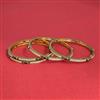 Antique Moti Bangles With Gold Plating