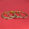 Antique Moti Bangles With Gold Plating