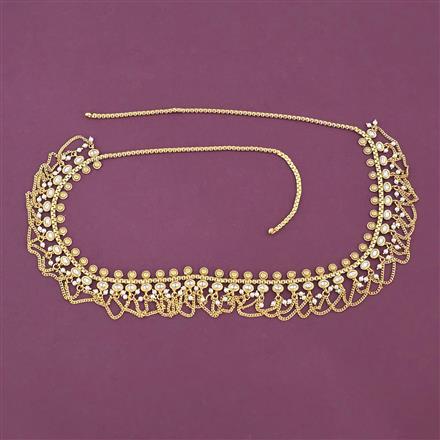 Antique Moti Belt With Gold Plating