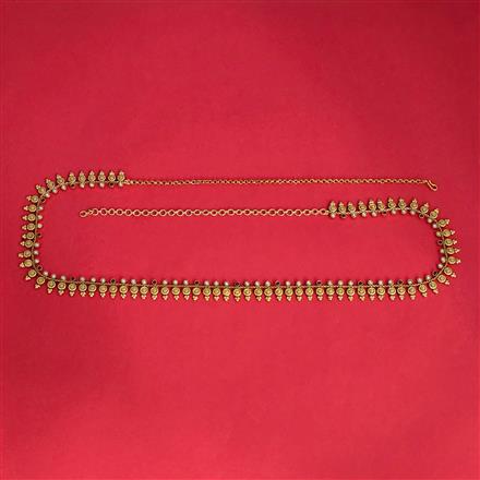 Antique Classic Belt With Gold Plating