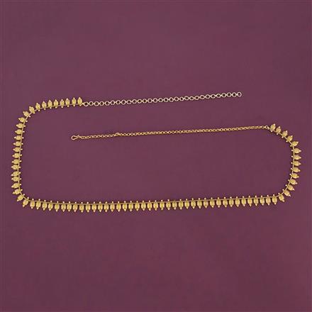 Antique Plain Gold Belt With Gold Plating