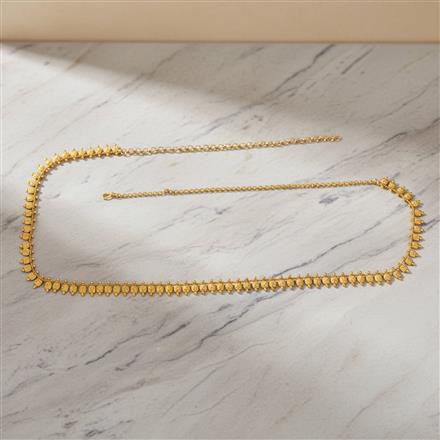 Antique Plain Gold Belt With Gold Plating