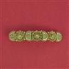 Antique Plain Gold Hair Clip With Gold Plating