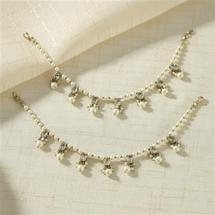 Antique Classic Tikka With Mehndi Plating