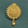 Antique Plain Gold Brooch With Gold Plating