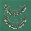 Antique Moti Ear Chain With Mehndi Plating