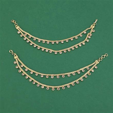 Antique Classic Ear Chain With Gold Plating