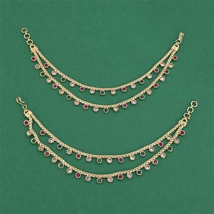 Antique Classic Ear Chain With Gold Plating