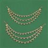 Antique Classic Ear Chain With Mehndi Plating