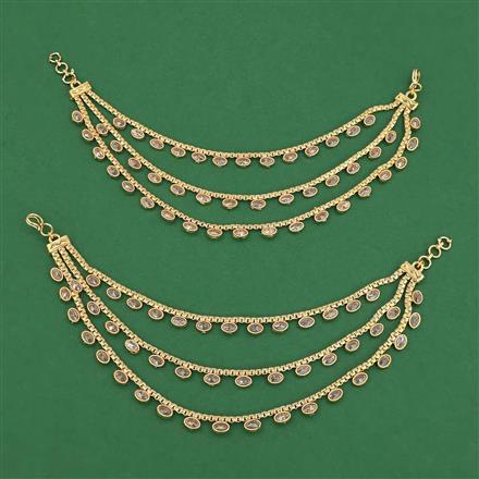 Antique Classic Ear Chain With Gold Plating