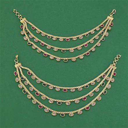 Antique Classic Ear Chain With Gold Plating