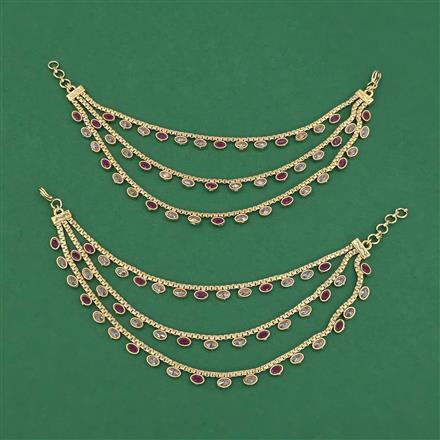 Antique Classic Ear Chain With Gold Plating