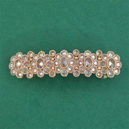 Antique Classic Hair Clip With Gold Plating