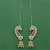 Antique Earcuff With Matte Gold Plating
