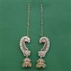 Antique Earcuff With Matte Gold Plating