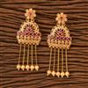 Antique Long Earring with gold plating