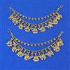 Antique Moti Ear Chain With Gold Plating
