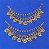 Antique Moti Ear Chain With Gold Plating