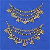 Antique Moti Ear Chain With Gold Plating