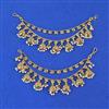 Antique Moti Ear Chain With Gold Plating