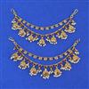 Antique Moti Ear Chain With Gold Plating