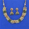 Antique Moti Necklace With Gold Plating