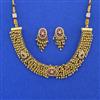 Antique Moti Necklace With Gold Plating