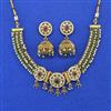 Antique Moti Necklace With Gold Plating
