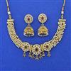 Antique Moti Necklace With Gold Plating