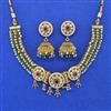 Antique Moti Necklace With Gold Plating