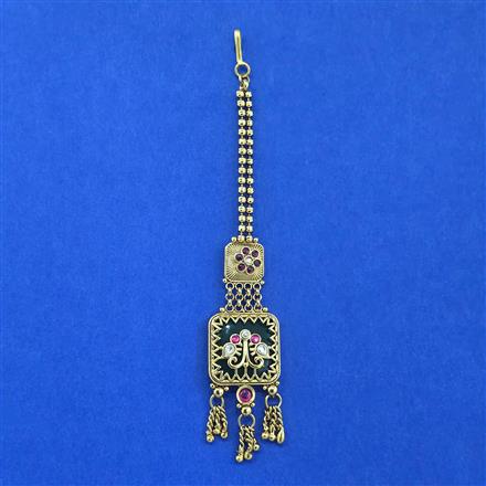 Antique Classic Tikka With Gold Plating