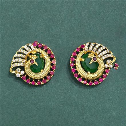 Antique Tops With Matte Gold Plating